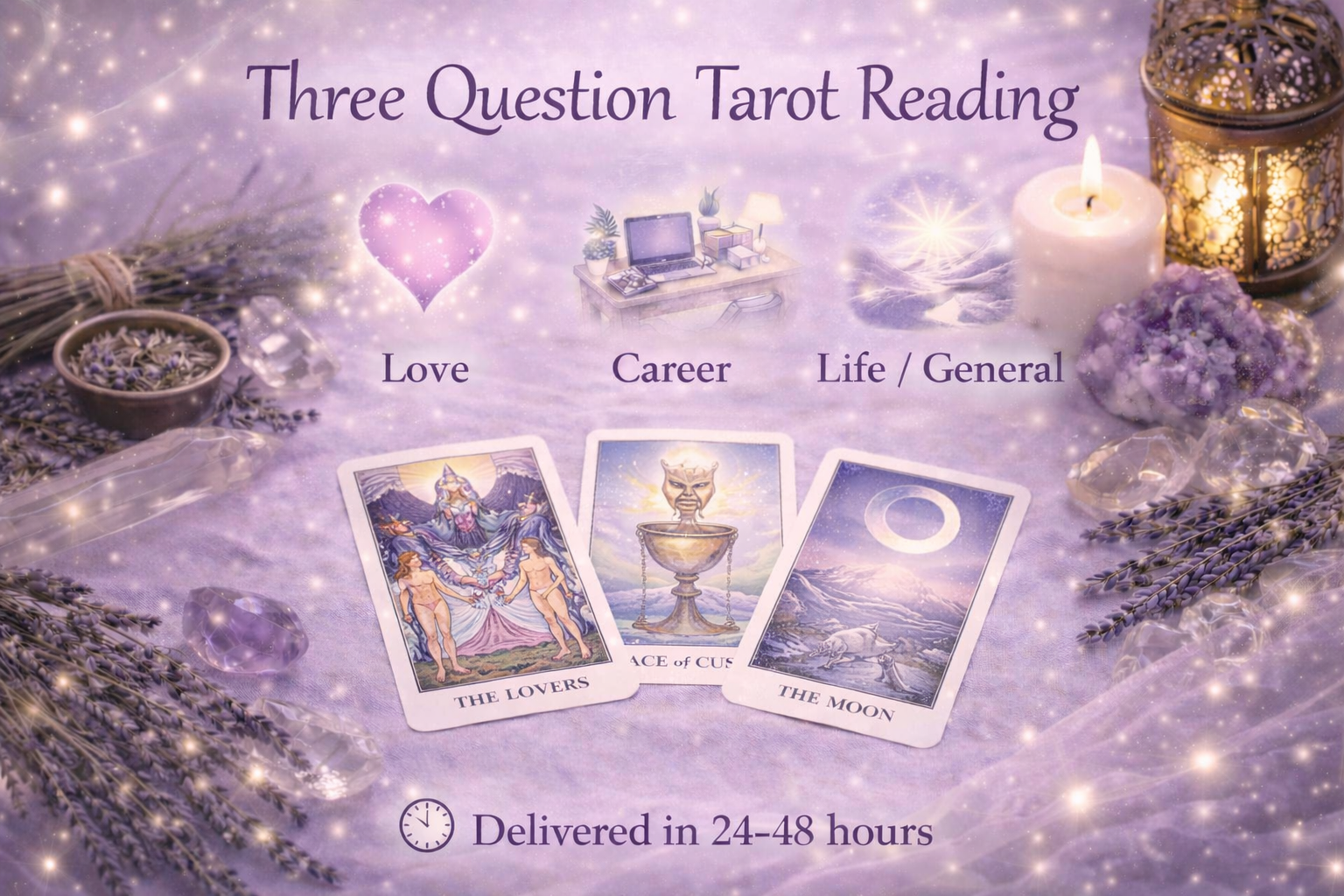Three Question Intuitive Tarot Reading
